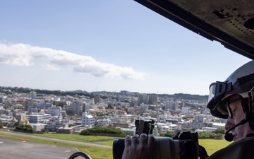 HMLA-367 holds formation flight