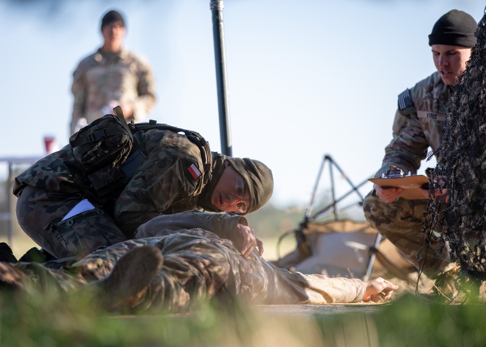 1st Cavalry Division Participates in E3B Qualifications in Poland