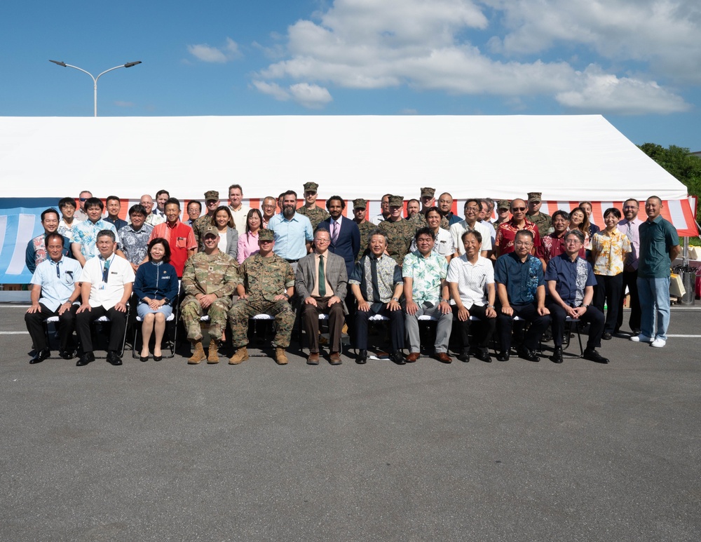 USMC barracks complex groundbreaking ceremony