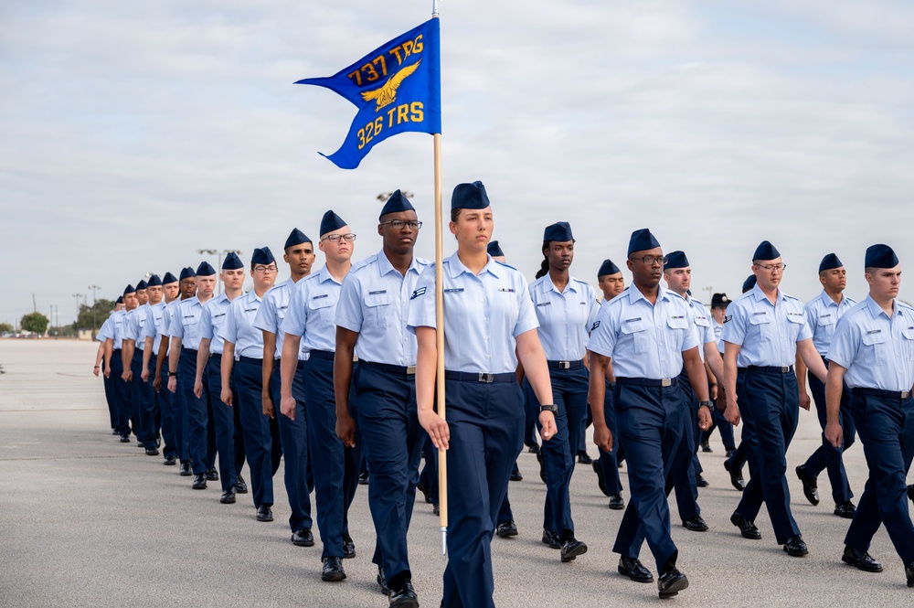 U.S. Air Force Basic Military Training Coin &amp; Retreat Ceremony