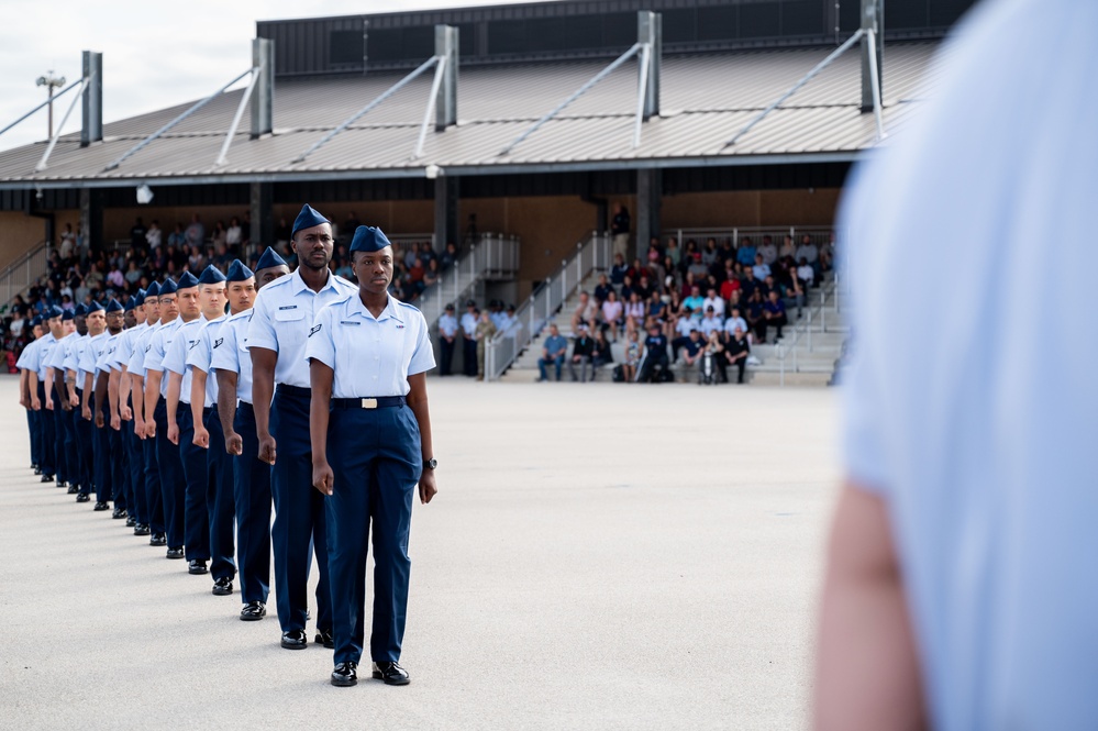 Basic Military Training Coin &amp; Retreat Ceremony