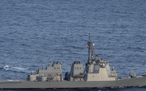 Boxer, Japanese destroyer JS Kongo Sail together