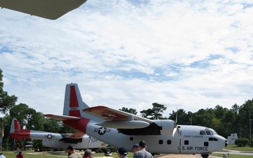 317th CTG Veterans Visit Pope AAF for Reunion Tour