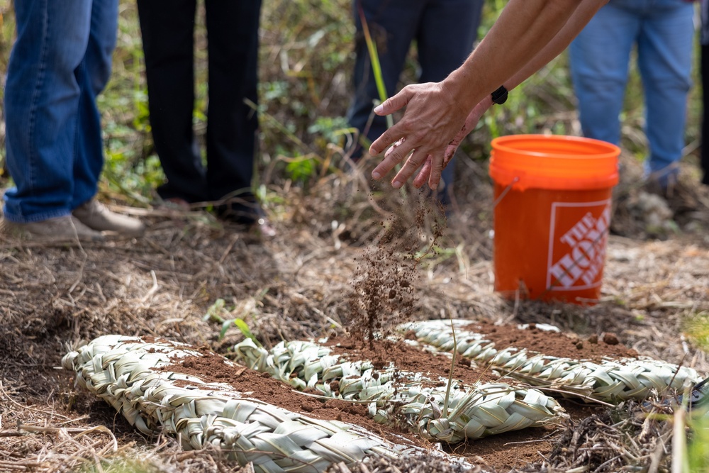 MCB Camp Blaz holds reinterment ritual aboard Skaggs Urban Training Complex