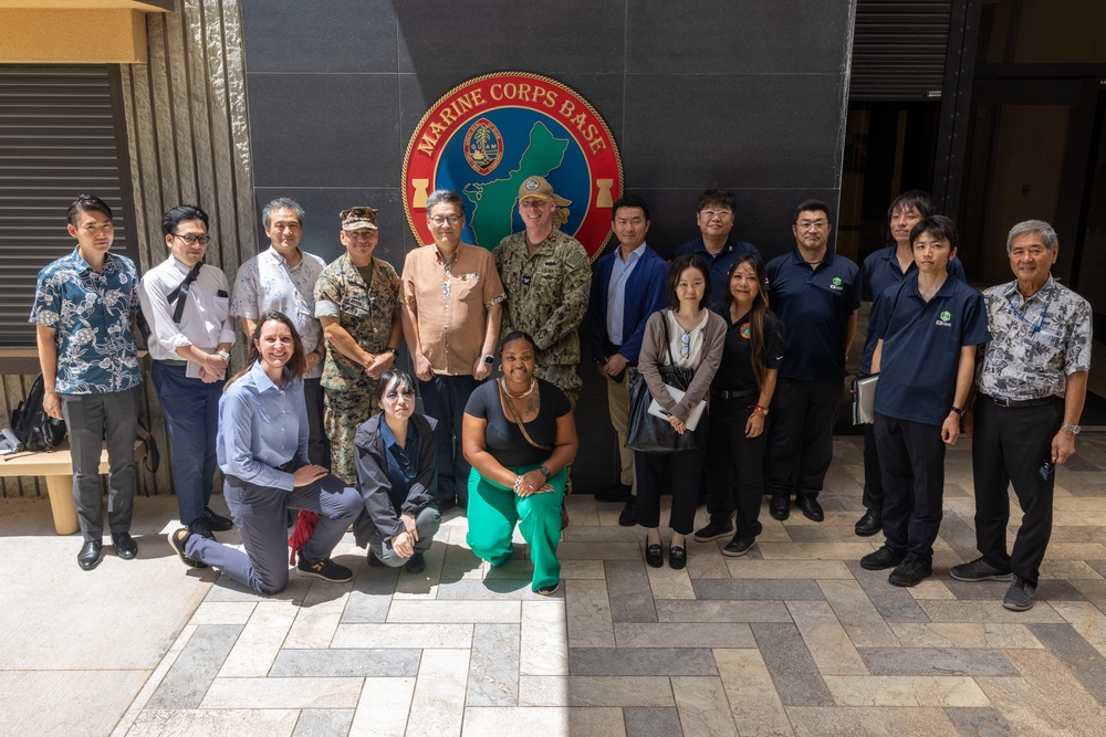 Government of Japan, Ministry of Defense visits Camp Blaz