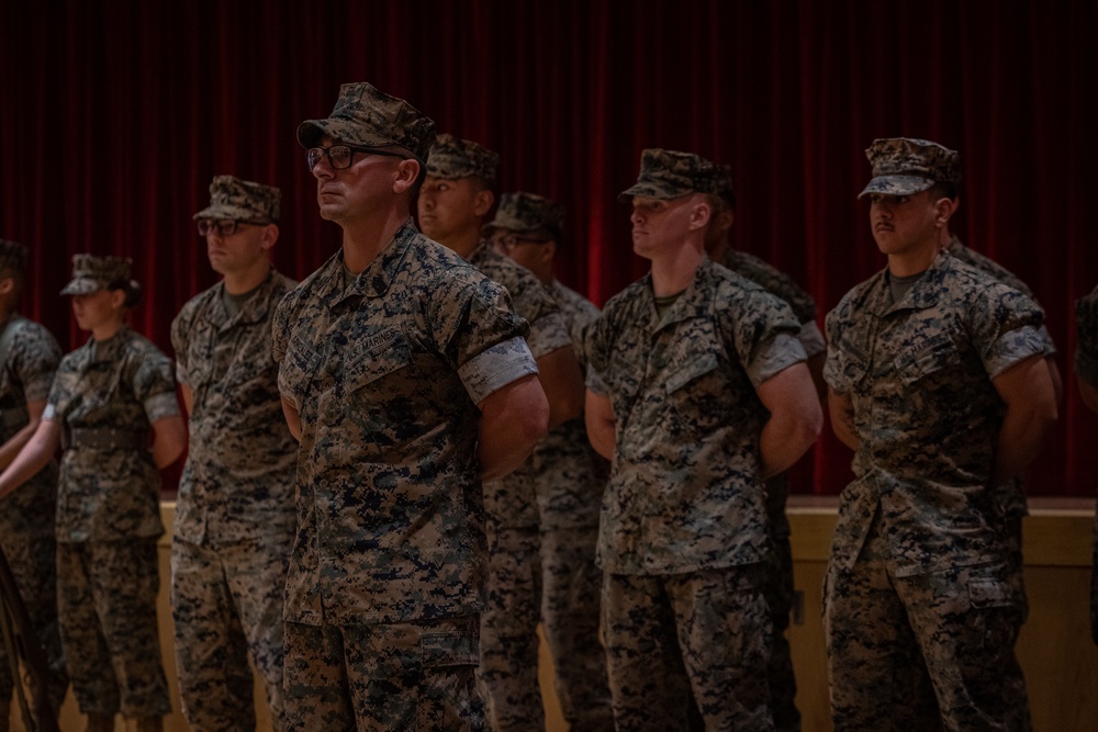 12th MLR Senior Enlisted Leader Relief and Appointment Ceremony