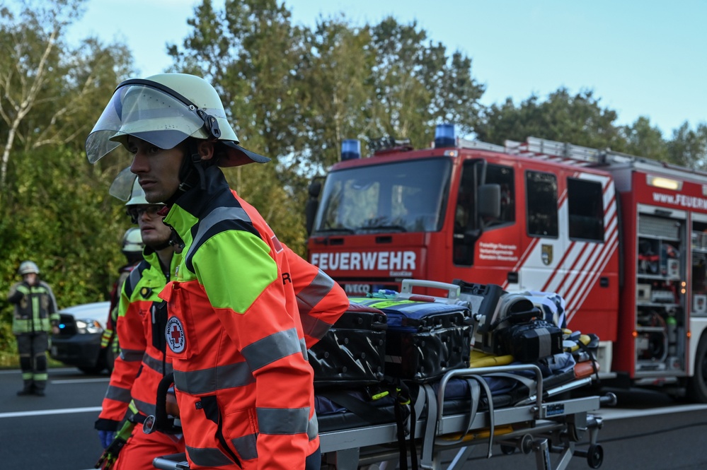 Ramstein hosts Joint German-American Disaster Response Exercise