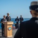 USS Ronald Reagan (CVN 76) hosts a burial at sea for Lt.j.g. Marc Rockwell-Pate