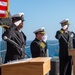 USS Ronald Reagan (CVN 76) hosts a burial at sea for Lt.j.g. Marc Rockwell-Pate