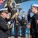 USS Ronald Reagan (CVN 76) hosts a burial-at-sea for Lt.j.g. Marc Rockwell-Pate