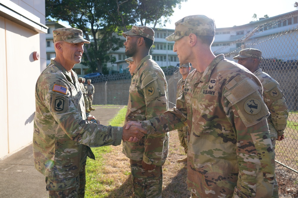 Chief of Staff of the Army visits 3d MDTF