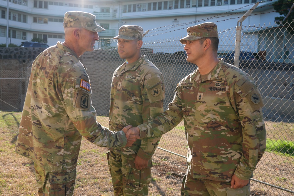 Chief of Staff of the Army visits 3d MDTF