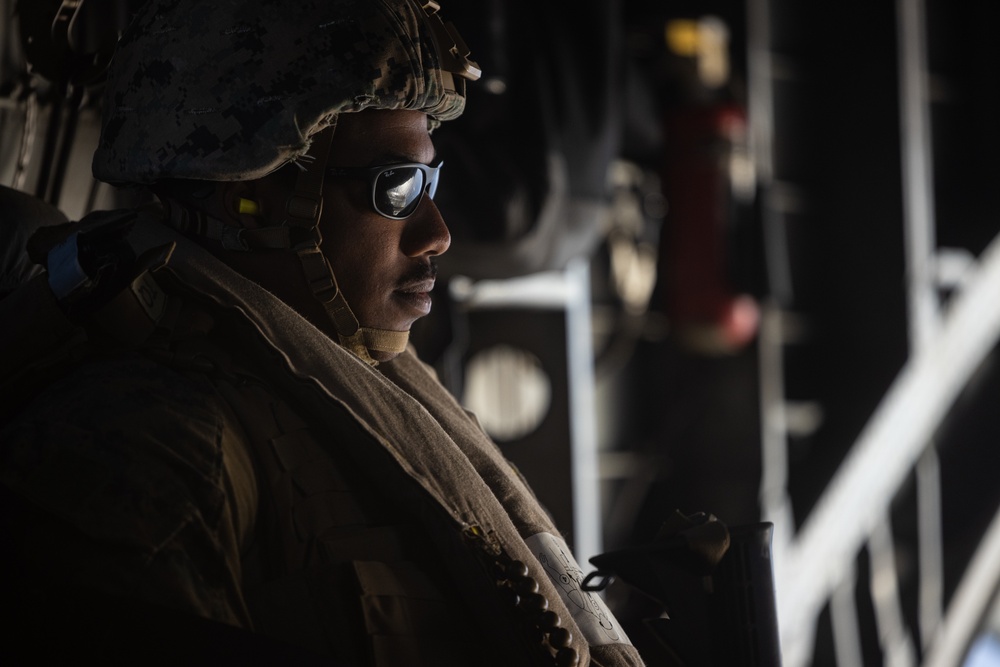 24th MEU (SOC) CH-53E Flight Operations during Bilateral Training with Italian Armed Forces