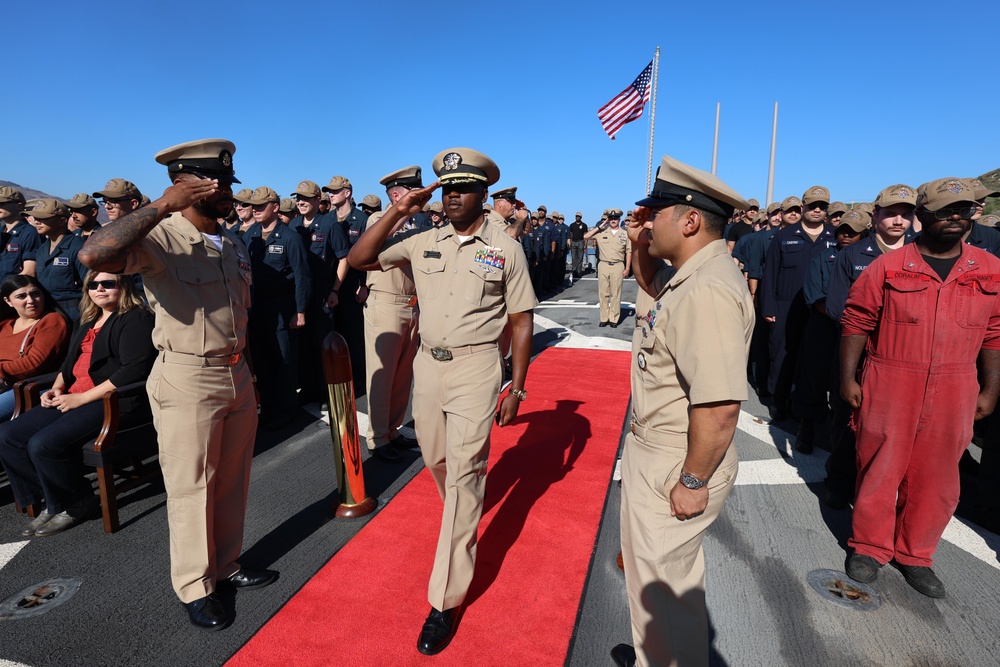 USS Arleigh Burke (DDG 51) Chief Petty Officer Pinning