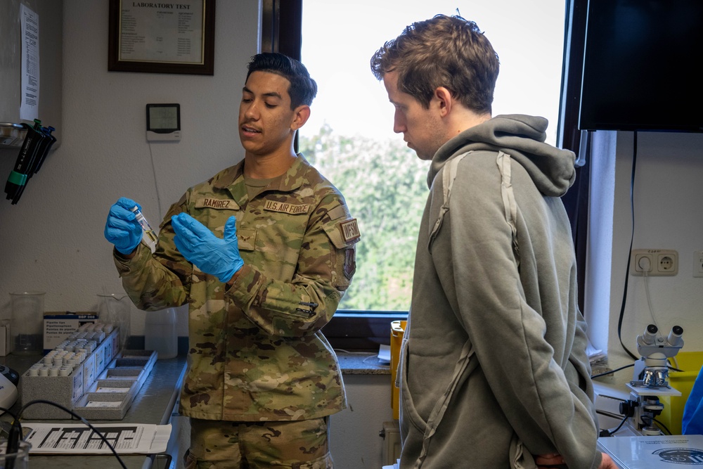 Alan Walker visits Spangdahlem