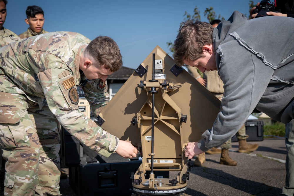 Alan Walker visits Spangdahlem