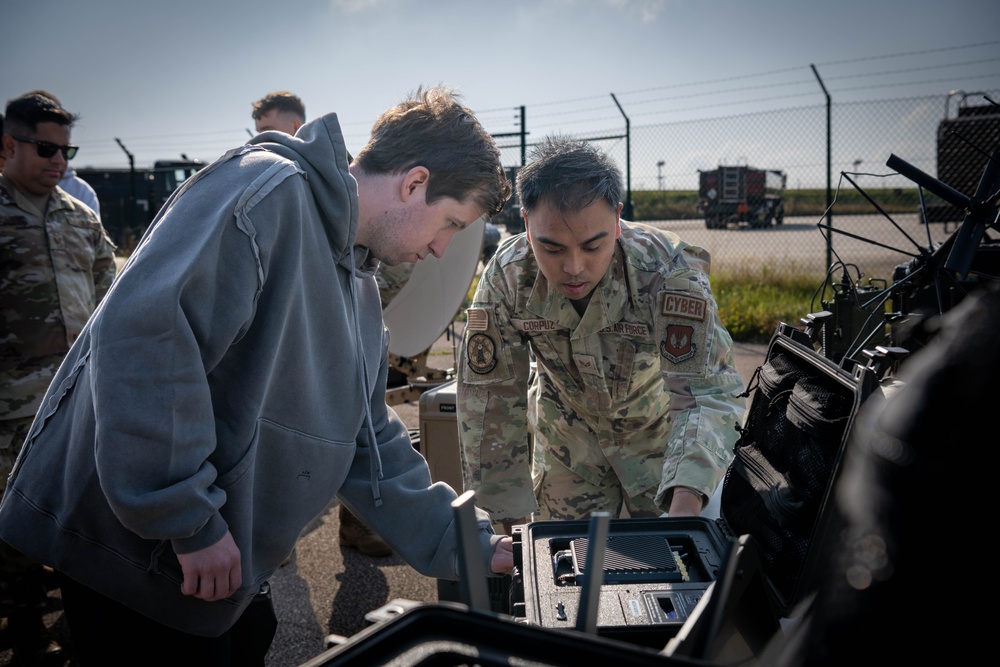 Alan Walker visits Spangdahlem