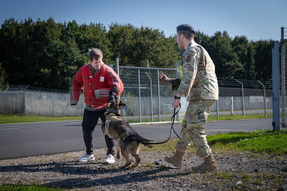 Alan Walker visits Spangdahlem