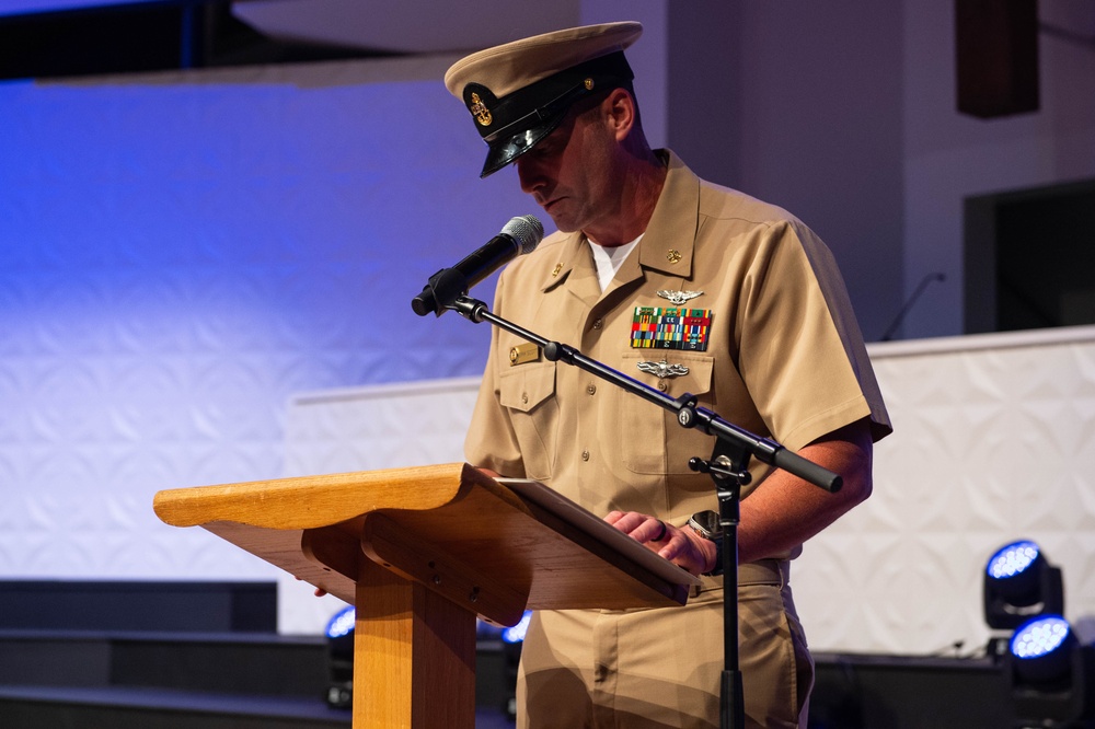 USS John C. Stennis (CVN 74) Chief Pinning Ceremony