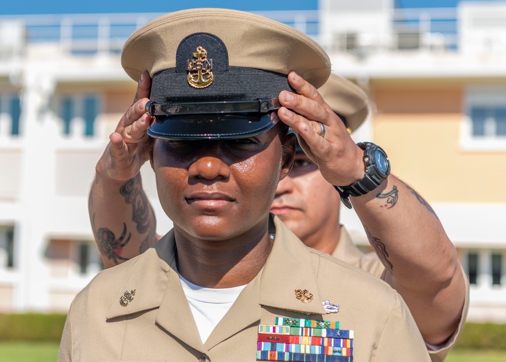 NSA Souda Bay Chief pinning Ceremony