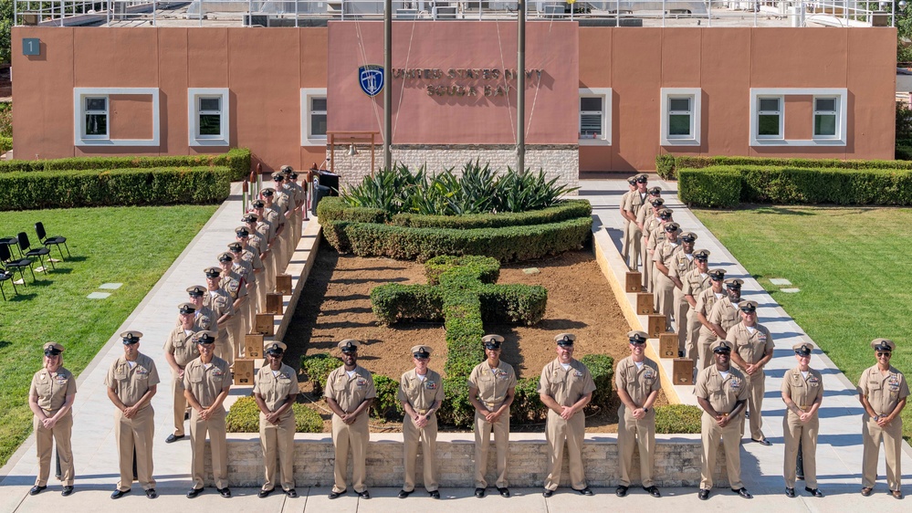 NSA Souda Bay Chief pinning Ceremony