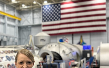 NASA honors Air Force physical therapist with Silver Snoopy Award