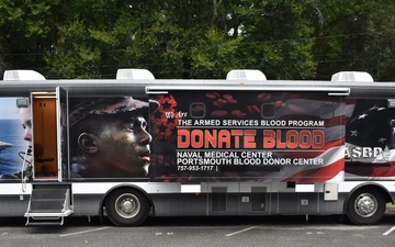 NORA hosts the Naval Medical Center Portsmouth Armed Services Blood Donor Center