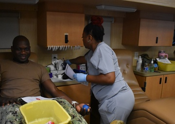 NORA hosts the Naval Medical Center Portsmouth Armed Services Blood Donor Center