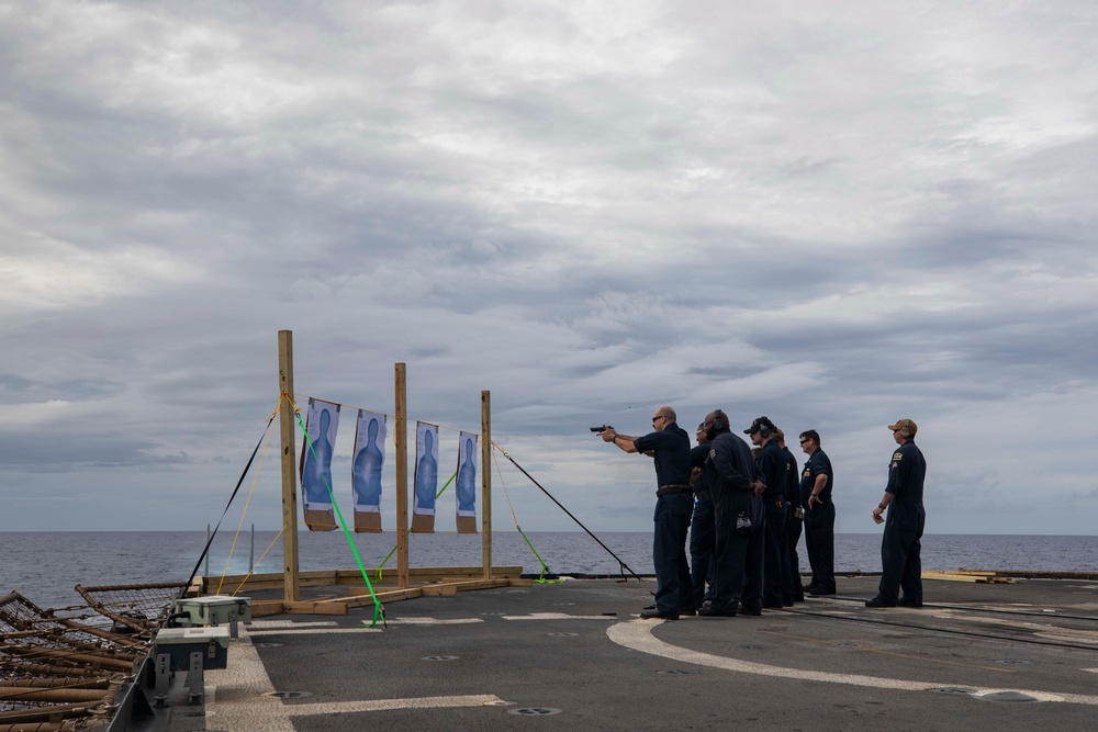 USS Gettysburg Conducts Daily Operations