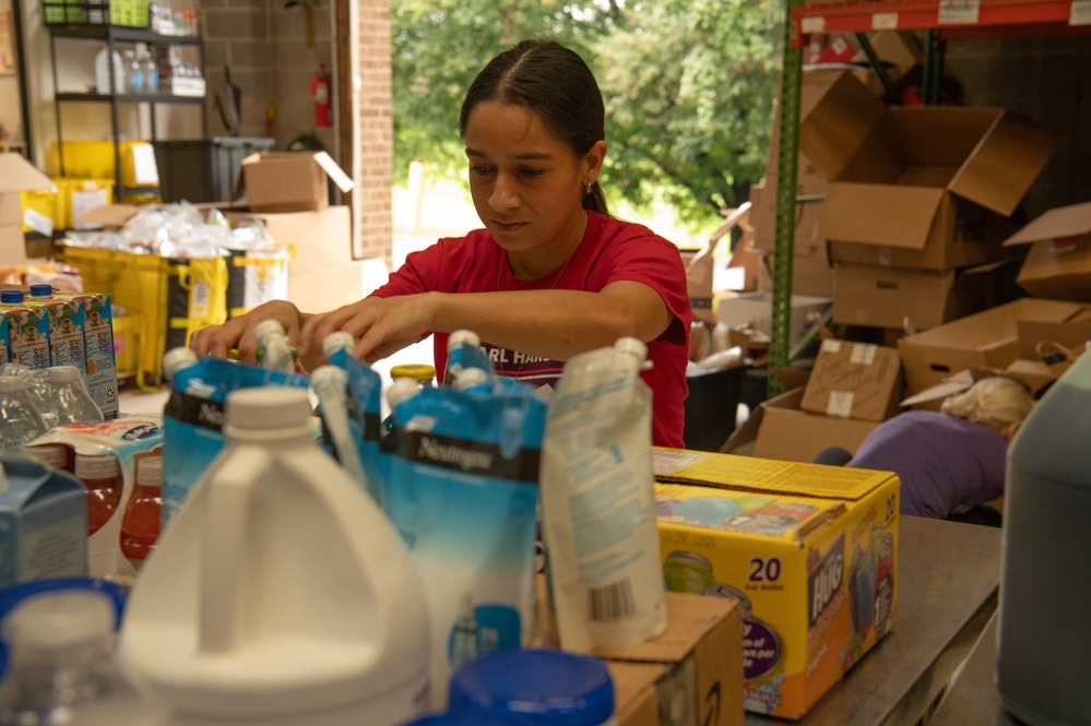 U.S. Coast Guard Sector Maryland-National Capital Region volunteers at children’s non-profit