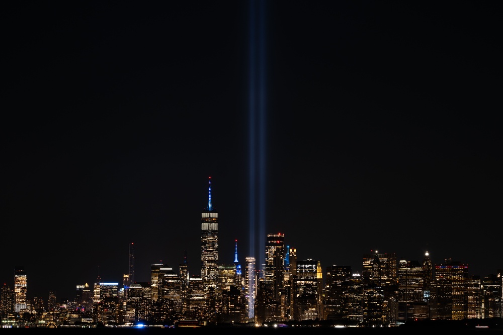 Tribute in Light Illuminates New York City on 9/11