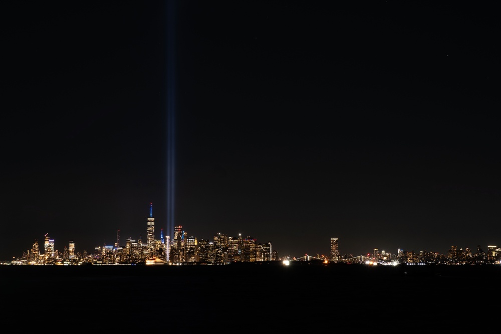 Tribute in Light Illuminates New York City on 9/11