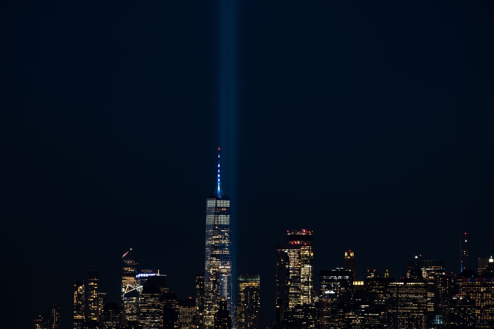 Tribute in Light Illuminates New York City on 9/11