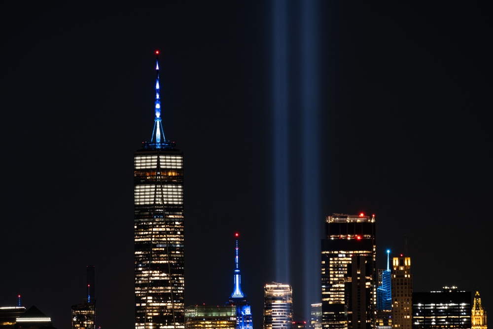 Tribute in Light Illuminates New York City on 9/11