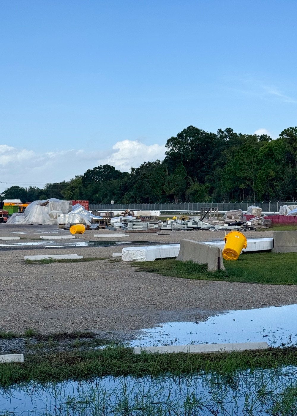 MacDill AFB following Hurricane Helene