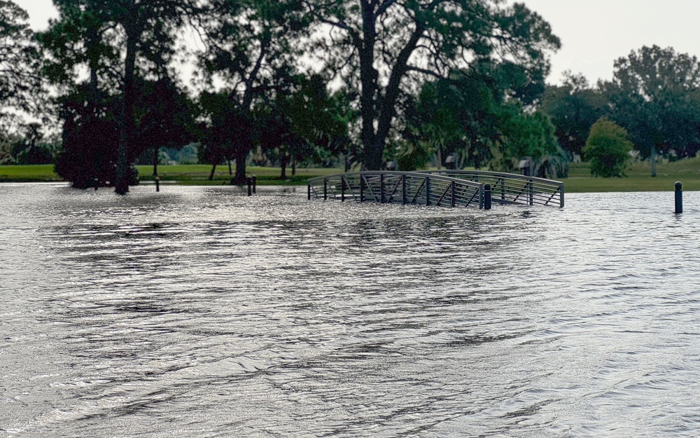 MacDill AFB following Hurricane Helene