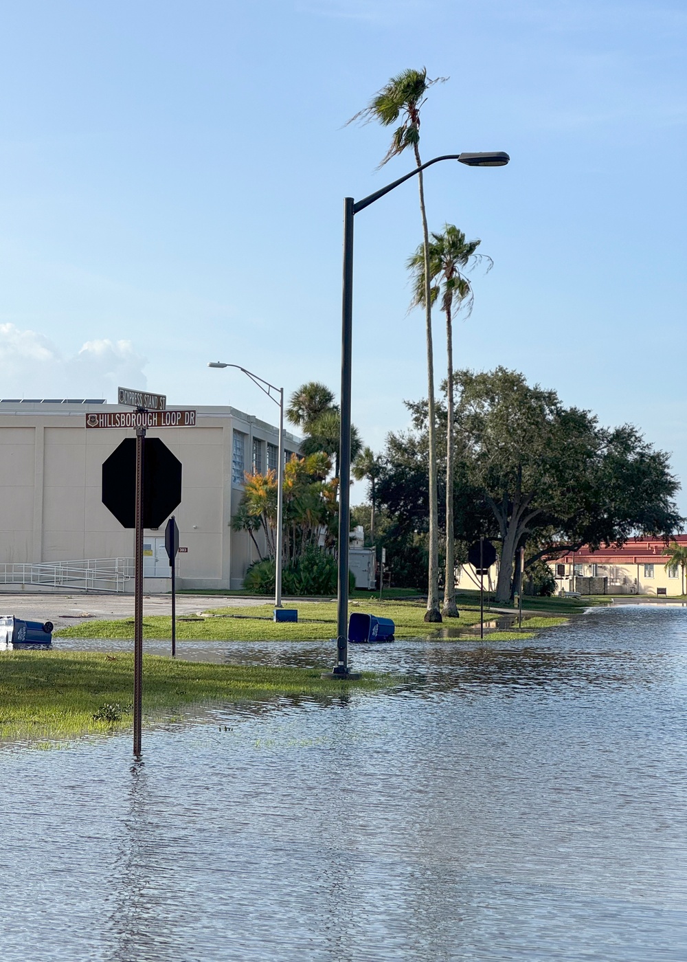 MacDill AFB following Hurricane Helene