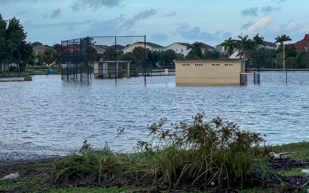MacDill AFB following Hurricane Helene