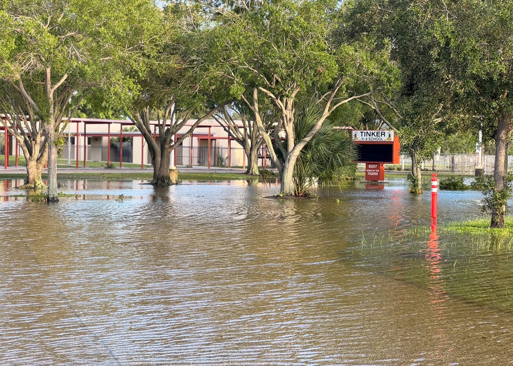 MacDill AFB following Hurricane Helene