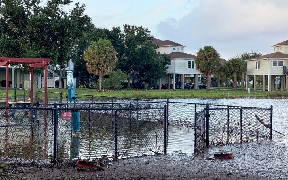 MacDill AFB following Hurricane Helene