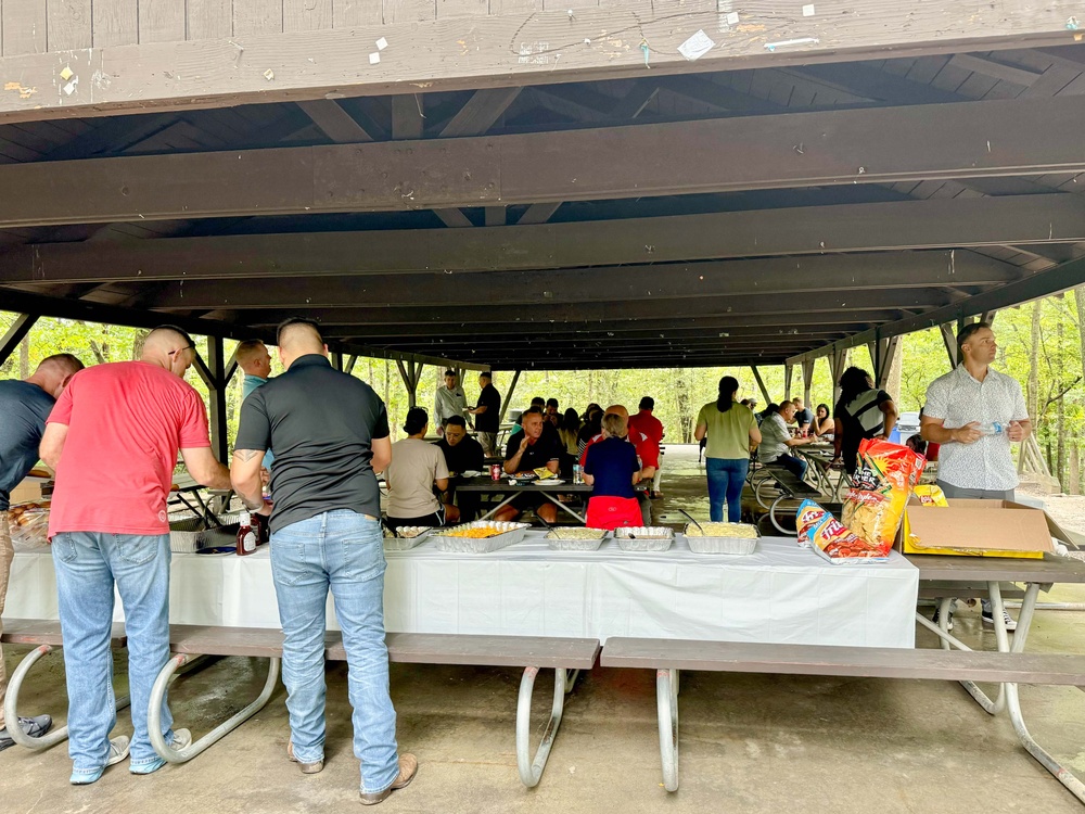 Wounded Warrior Regiment builds camaraderie by hosting family day barbecue