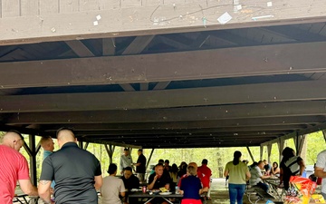 Wounded Warrior Regiment builds camaraderie by hosting family day barbecue