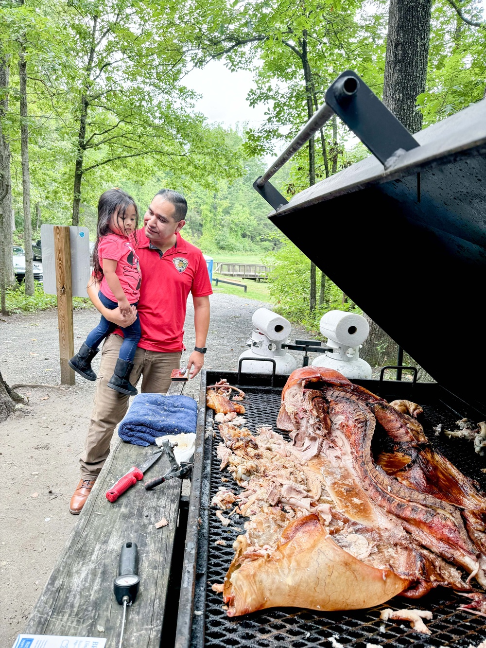 Wounded Warrior Regiment builds camaraderie by hosting family day barbecue