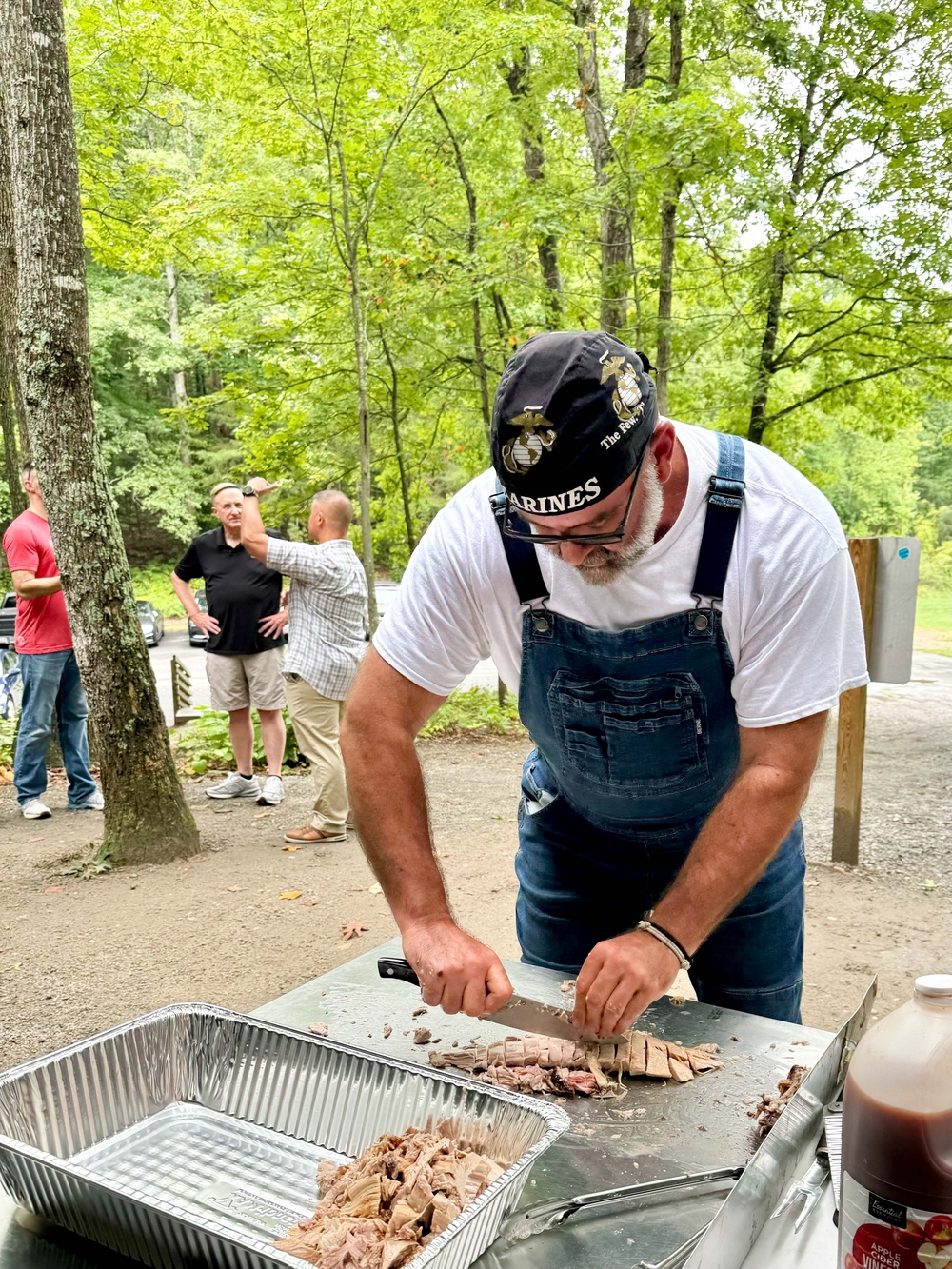 Wounded Warrior Regiment builds camaraderie by hosting family day barbecue