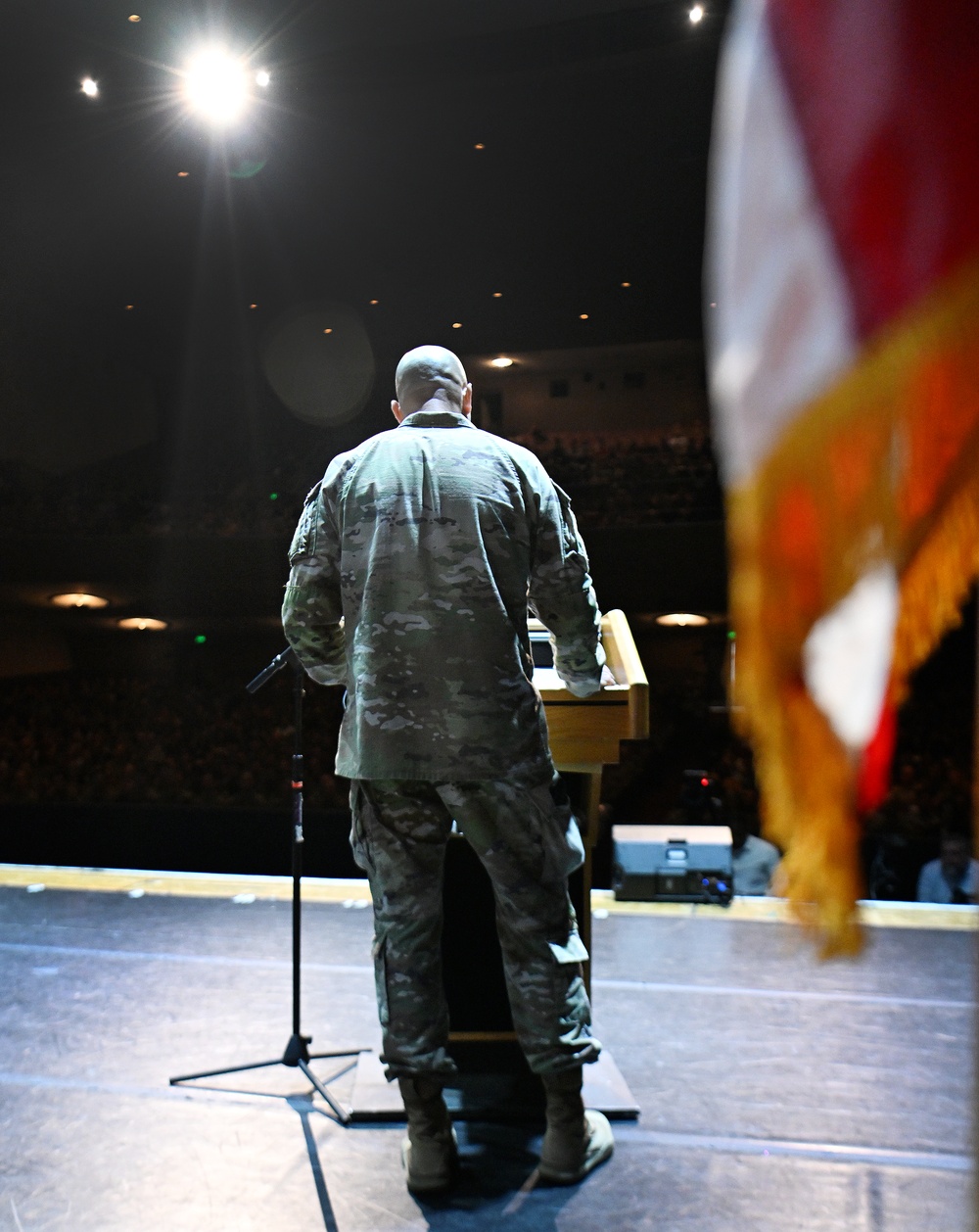 Soldiers Don Green Beret During Graduation