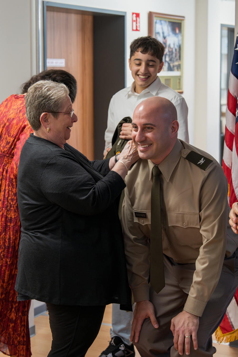 U.S. Army Col. Steven Rachamim promoted during ceremony in Sembach