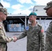 The Commanding General of the Georgia Army National Guard, Brig. Gen. Jason Fryman, and The Georgia Army National Guard State Command Sergeant Major Command Sgt. Maj. John Ballenger, visited 48th IBCT soldiers at Camp Film City, Kosovo,