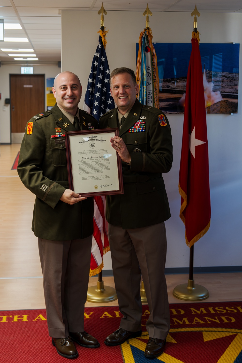 U.S. Army Col. Steven Rachamim promoted during ceremony in Sembach