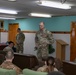 The Commanding General of the Georgia Army National Guard, Brig. Gen. Jason Fryman, and The Georgia Army National Guard State Command Sergeant Major Command Sgt. Maj. John Ballenger, visited 48th IBCT soldiers at Camp Film City, Kosovo,