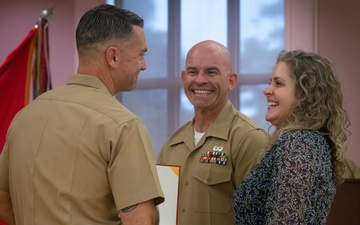 Sgt. Maj. Cantrell Retirement Ceremony